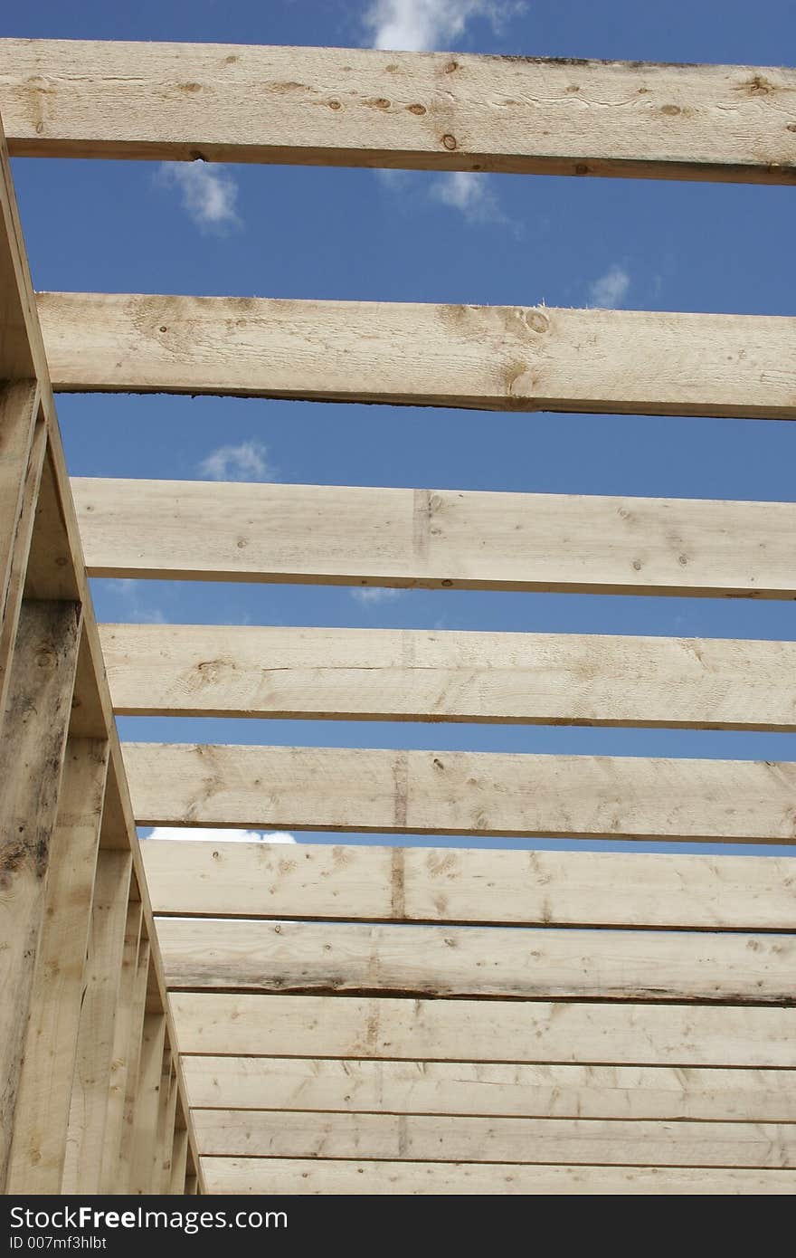 Picture while building my dad's barn in Quebec, great vertical and horizontal lignes!. Picture while building my dad's barn in Quebec, great vertical and horizontal lignes!