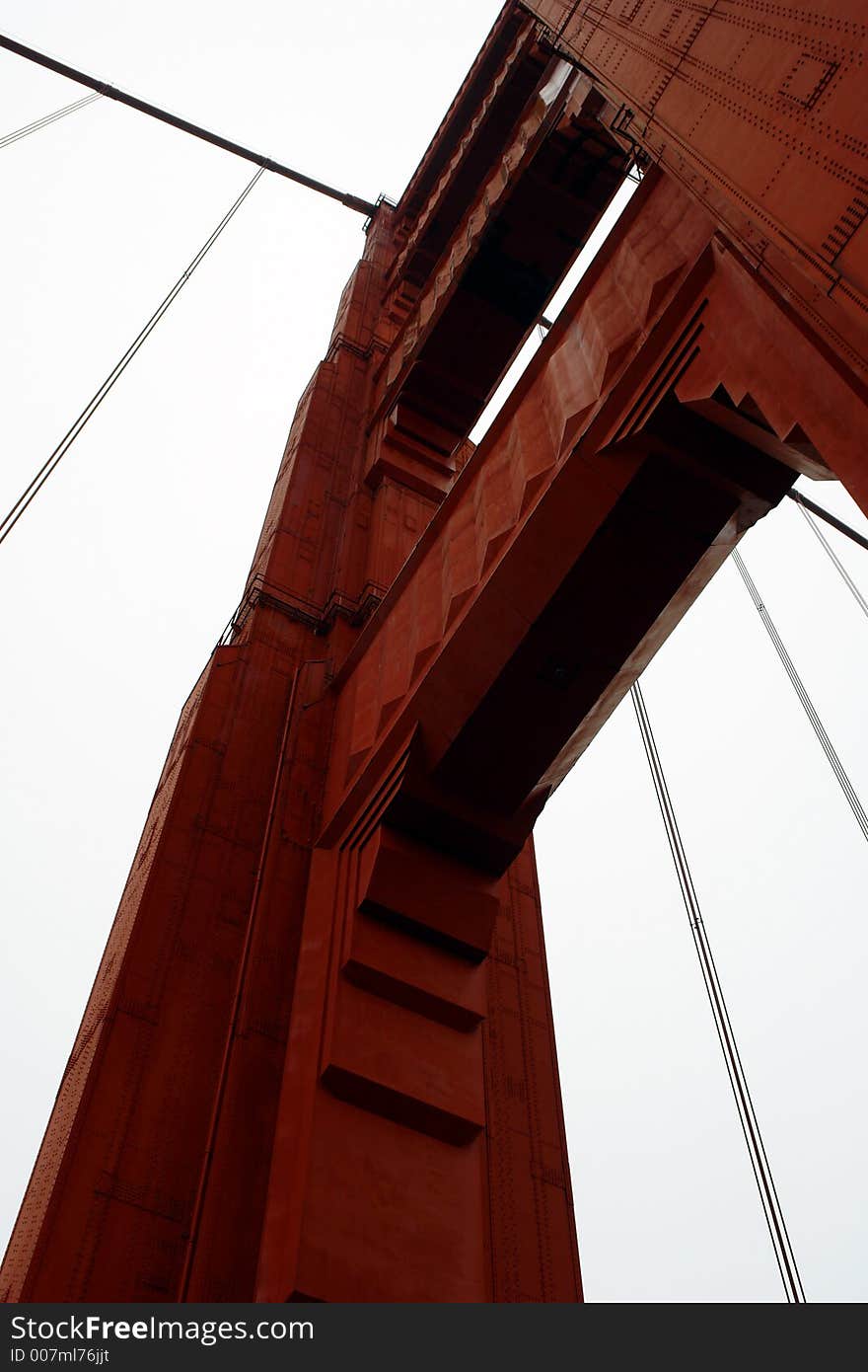 Golde Gate Bridge Detail