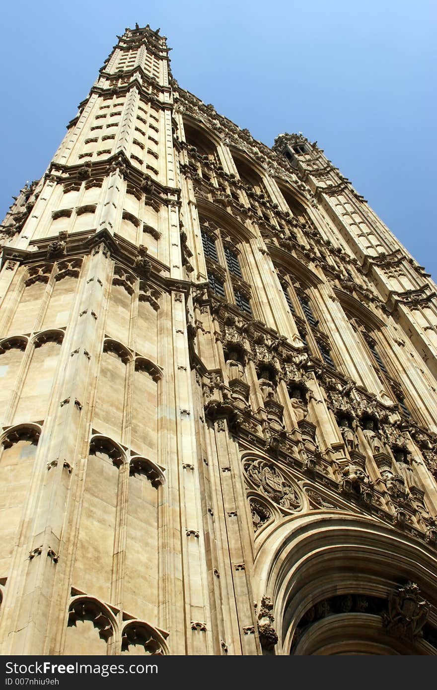 A Scene of the Houses of Parliament, London.U.K