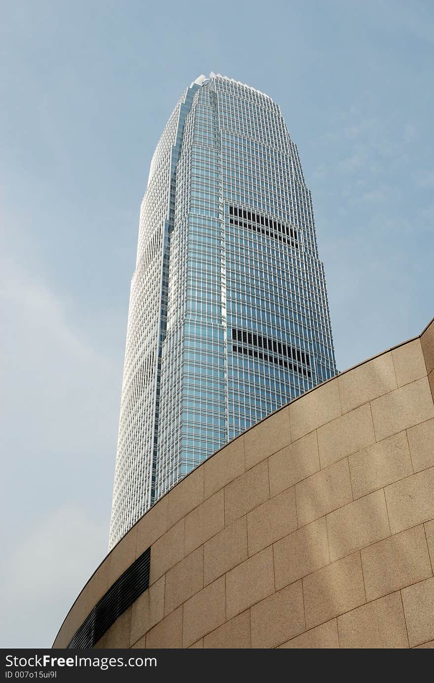 International Financial Centre skyscraper in Hong Kong, China, SAR. International Financial Centre skyscraper in Hong Kong, China, SAR