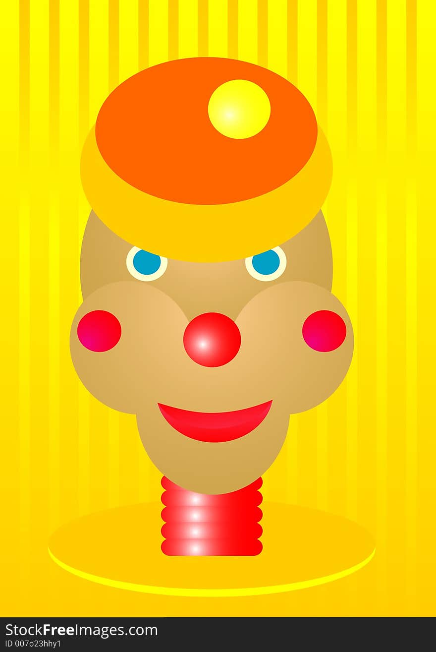 Clown portrait