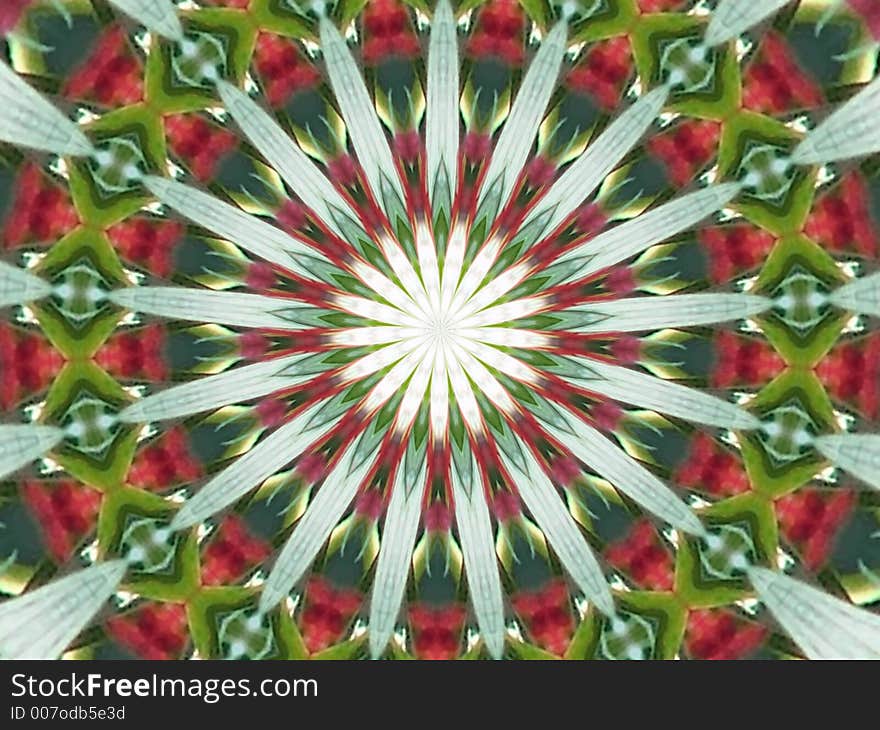 An explosion of Christmas colors makes this Kaleidescope jump off the screen. An explosion of Christmas colors makes this Kaleidescope jump off the screen.