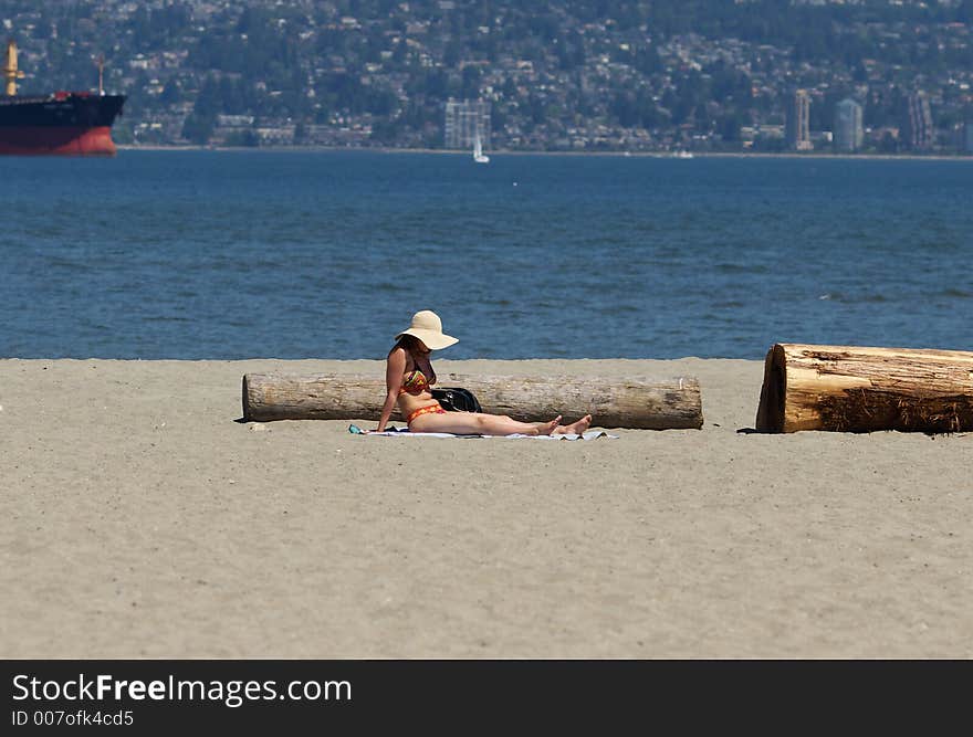 Sunbathing