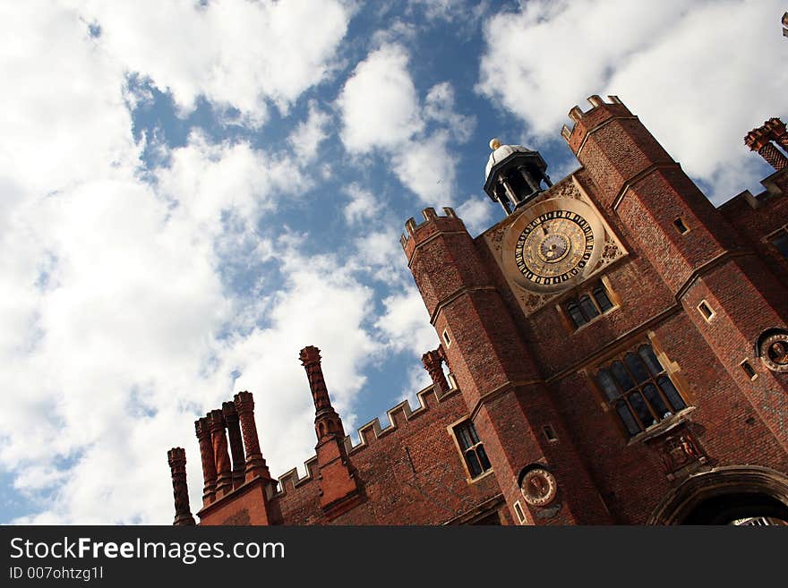 This is the biggest palace in europe and once was home to henry the eighth who extended it to the huge scale it is today. This is the biggest palace in europe and once was home to henry the eighth who extended it to the huge scale it is today