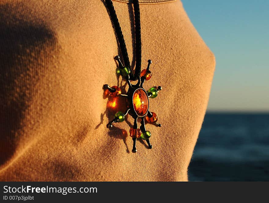 Sun-shaped Pendant