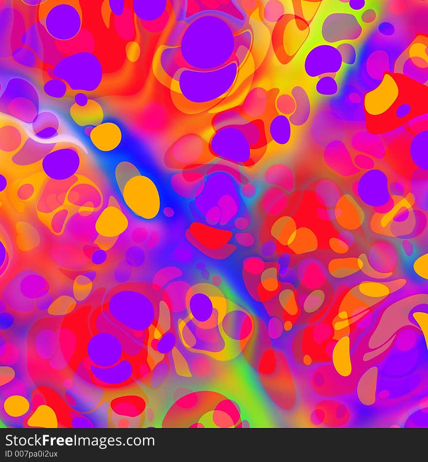 Digitally generated multicolor abstract background. Digitally generated multicolor abstract background