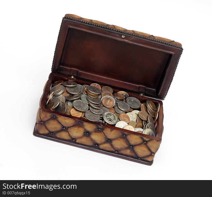 Box Full Of Coins