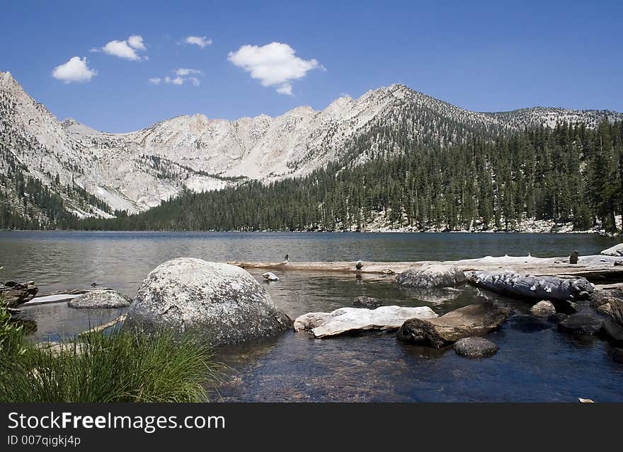 Scenic Mountain Lake,Devils Bathtub