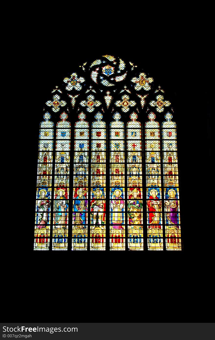 Stained window