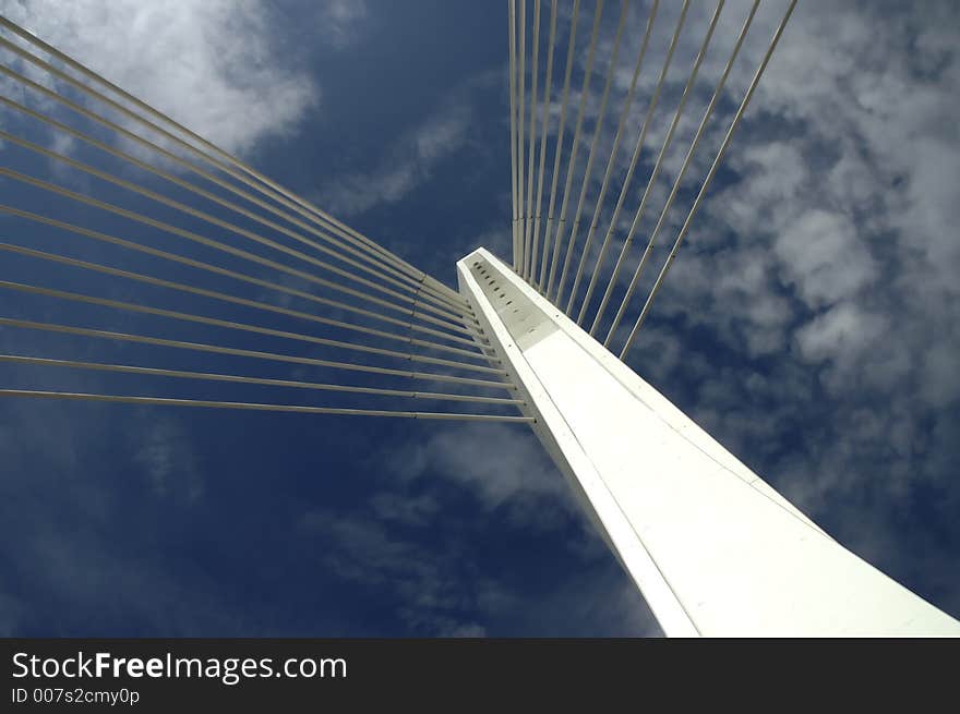 Detail of the bridge millenium. Detail of the bridge millenium