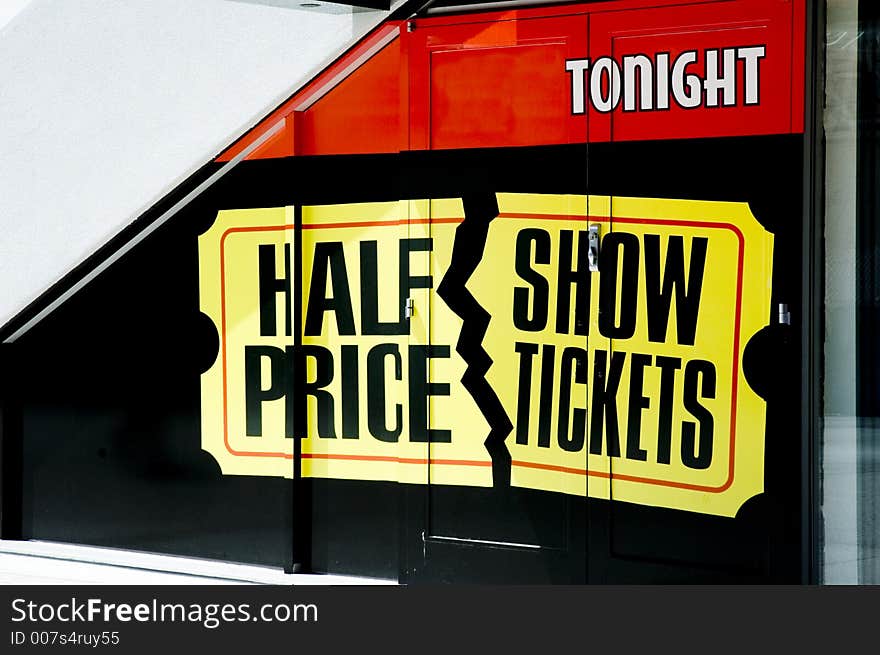 Half Price Show Tickets