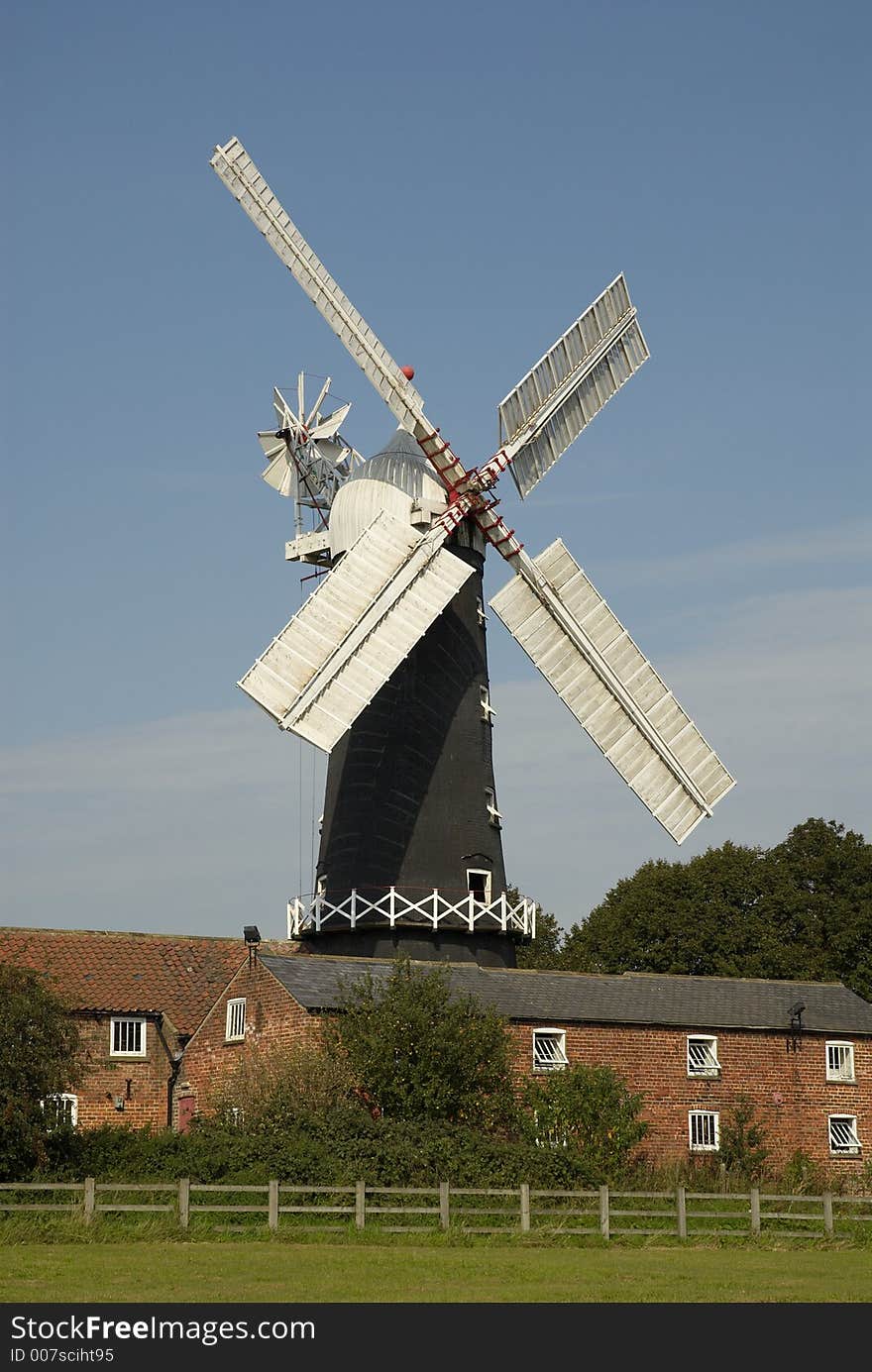 Skidby windmill, East Yorkshire, UK. Skidby windmill, East Yorkshire, UK.