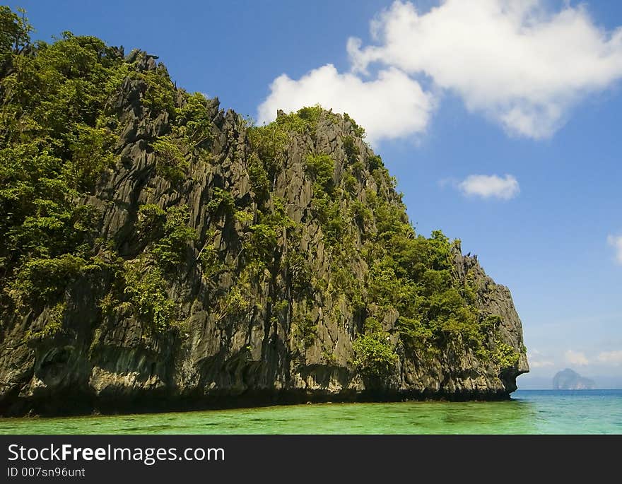 Big lagoon of El Nido, Palawan, Philippines