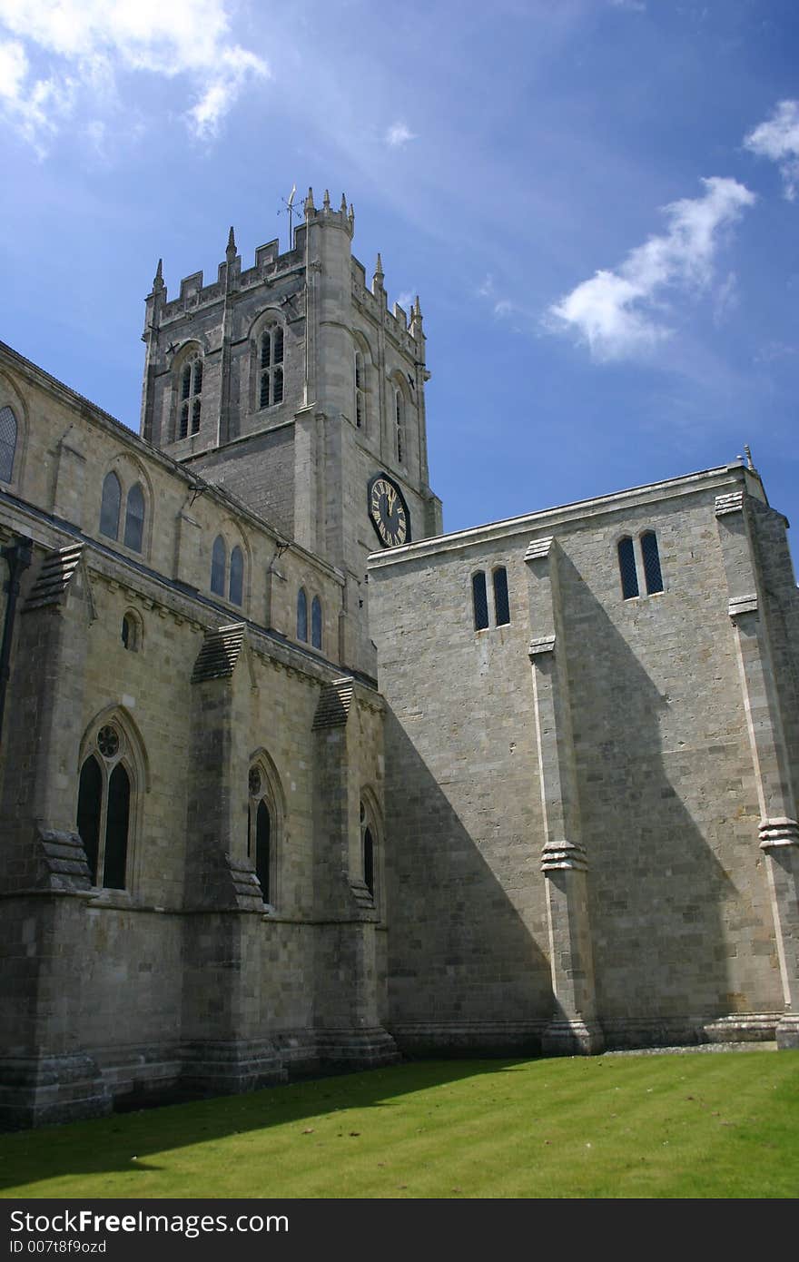 Priory Church in Christchurch, Dorset. Priory Church in Christchurch, Dorset