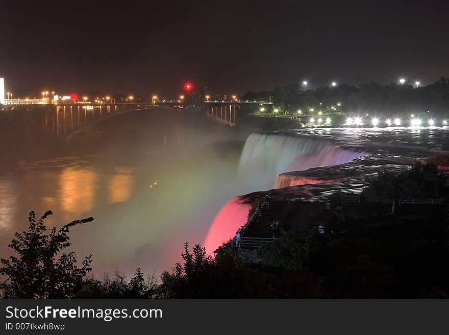 Niagara Falls by Night