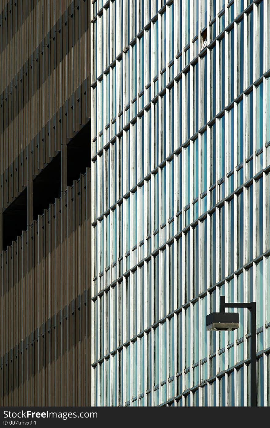 Two buildings in Montreal, Canada. Lens: SIGMA  70-200mm/2.8 EX DG APO HSM. Two buildings in Montreal, Canada. Lens: SIGMA  70-200mm/2.8 EX DG APO HSM