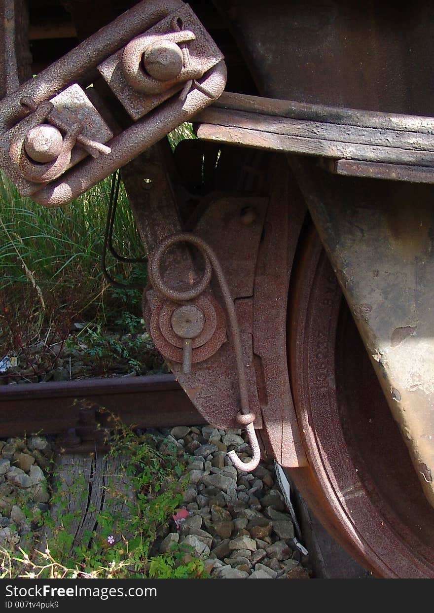 A detail of a railroad car. Sept 06. A detail of a railroad car. Sept 06