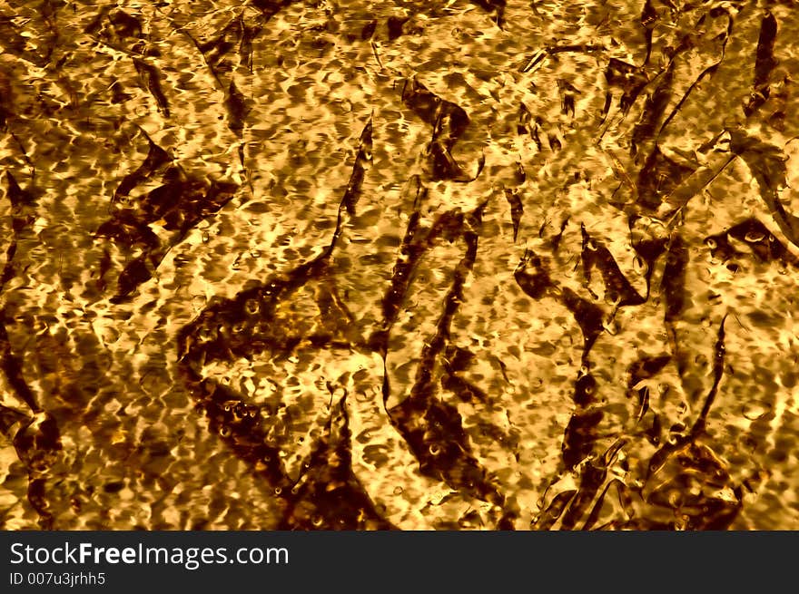 Abstract image created by backgrounds from a swimming pool and crumpled foil. Abstract image created by backgrounds from a swimming pool and crumpled foil