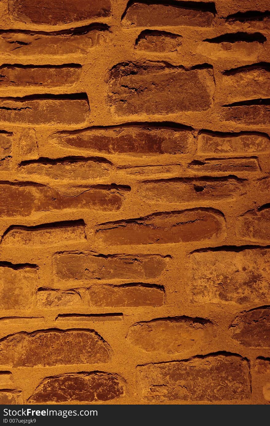 Stone wall with close-up