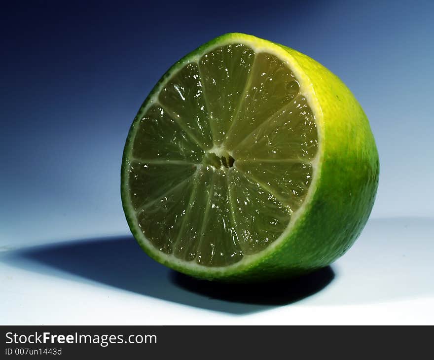 Close up of a lemon