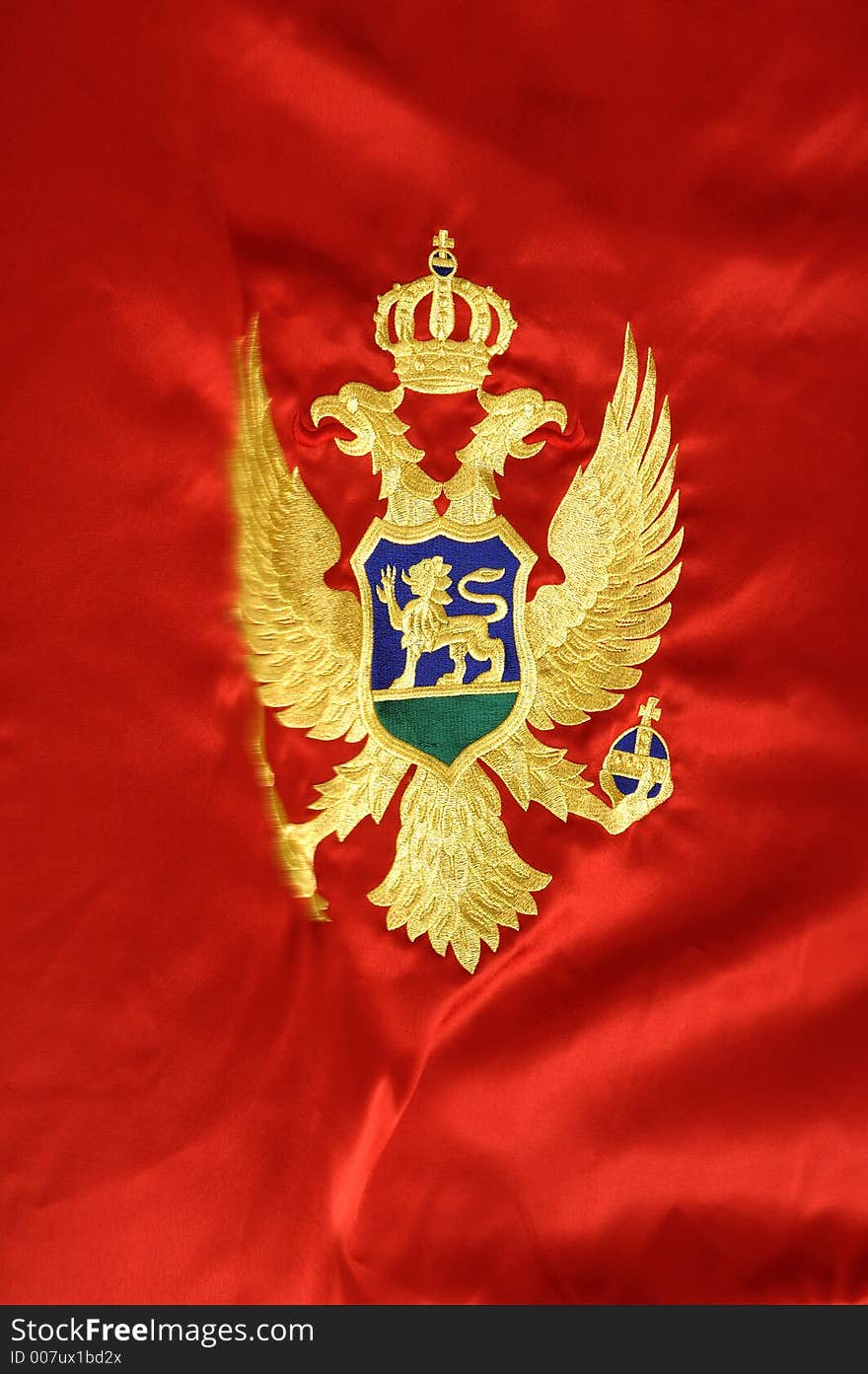 Montenegrian flag 3