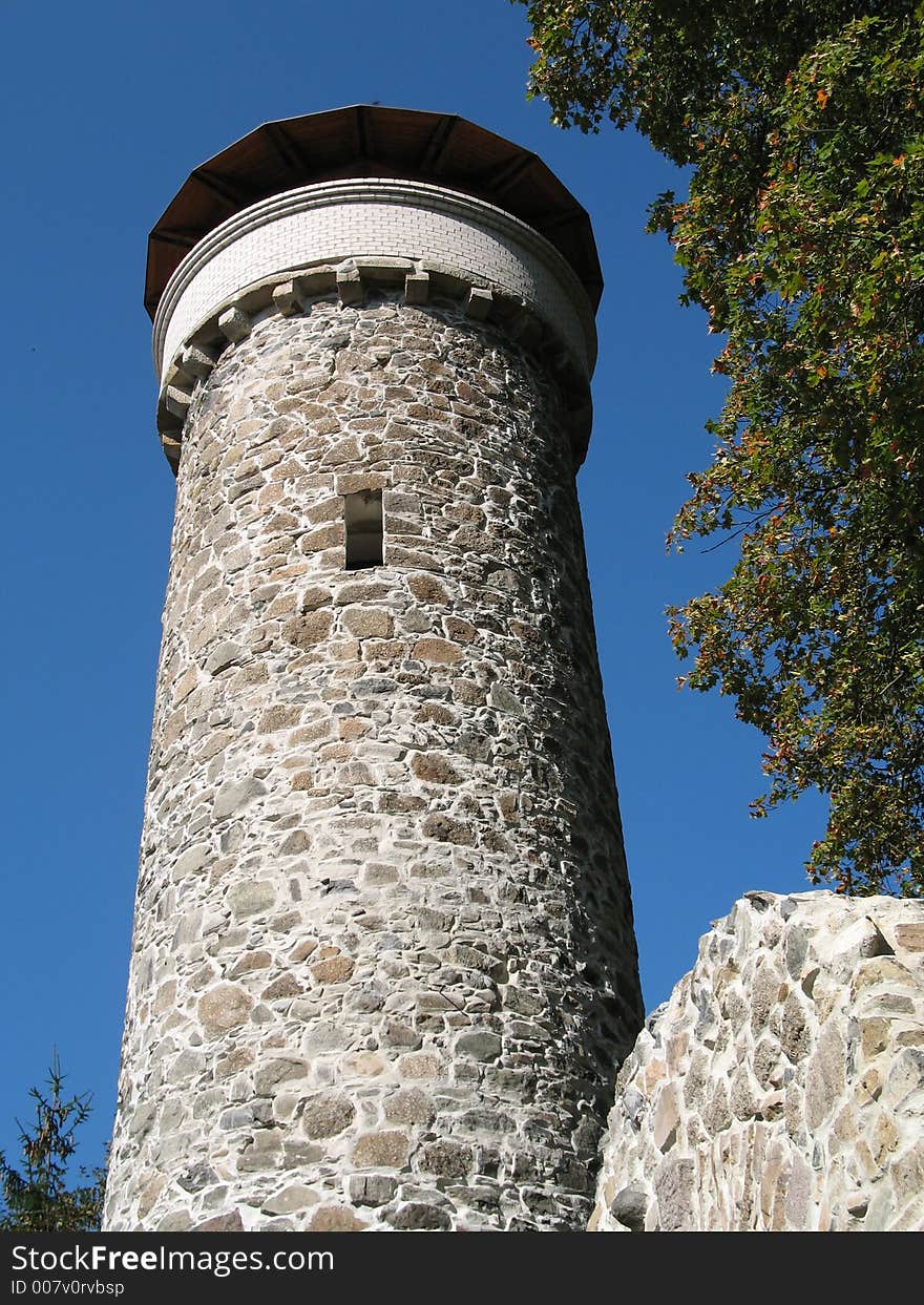 The Hamelika Tower in the Marian Bath - Czech Republic