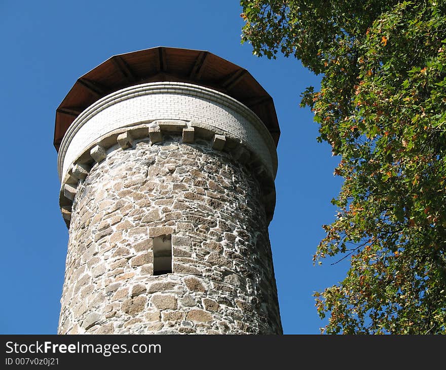 The Hamelika Tower in the Marian Bath - Czech Republic