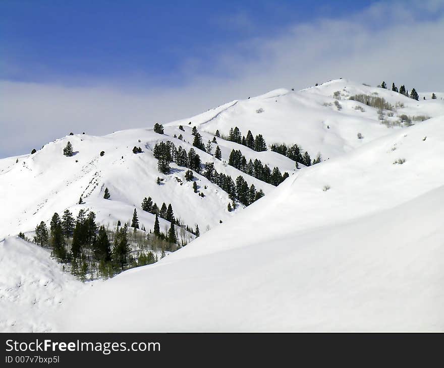 Mountains in Winter