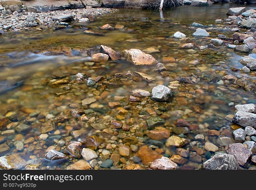 Mountain river picture - Uinta mountains, Utah