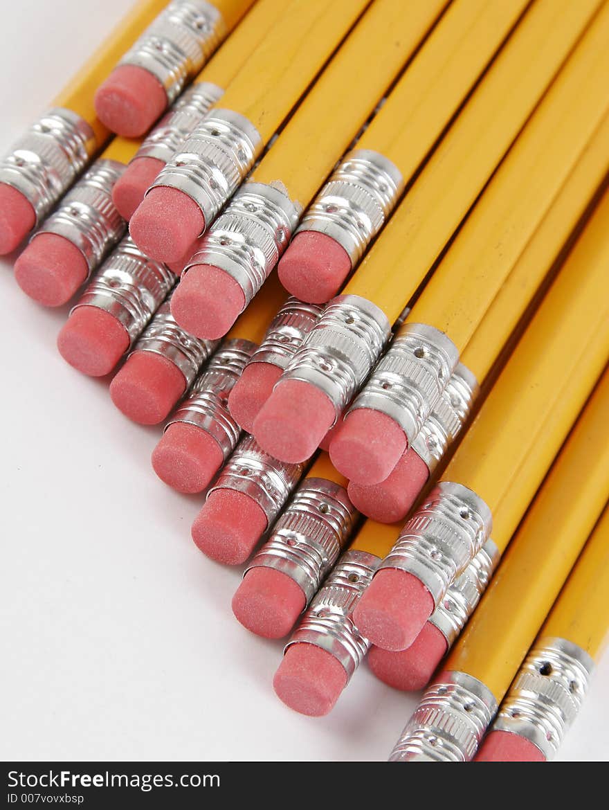 Pencils Yellow Number Two 2