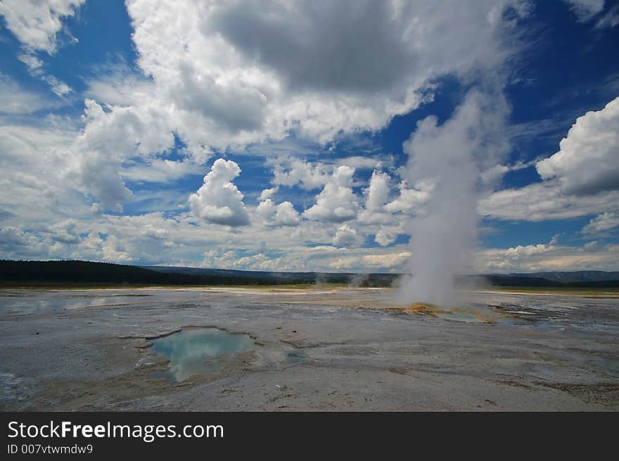 Yellowstone Geyser