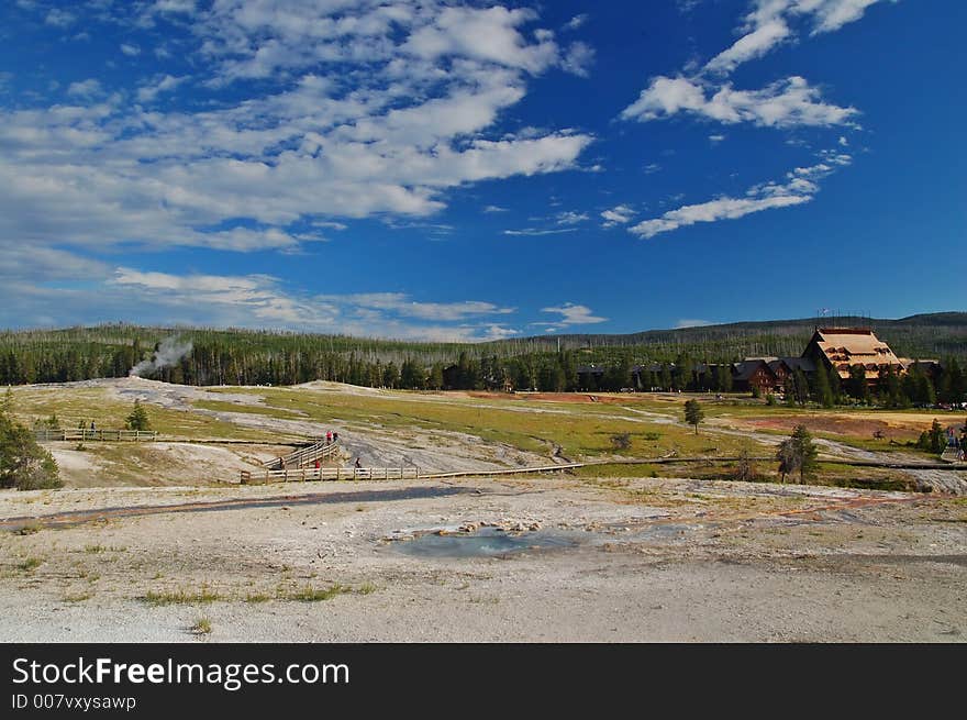 Yellowstone Geyser