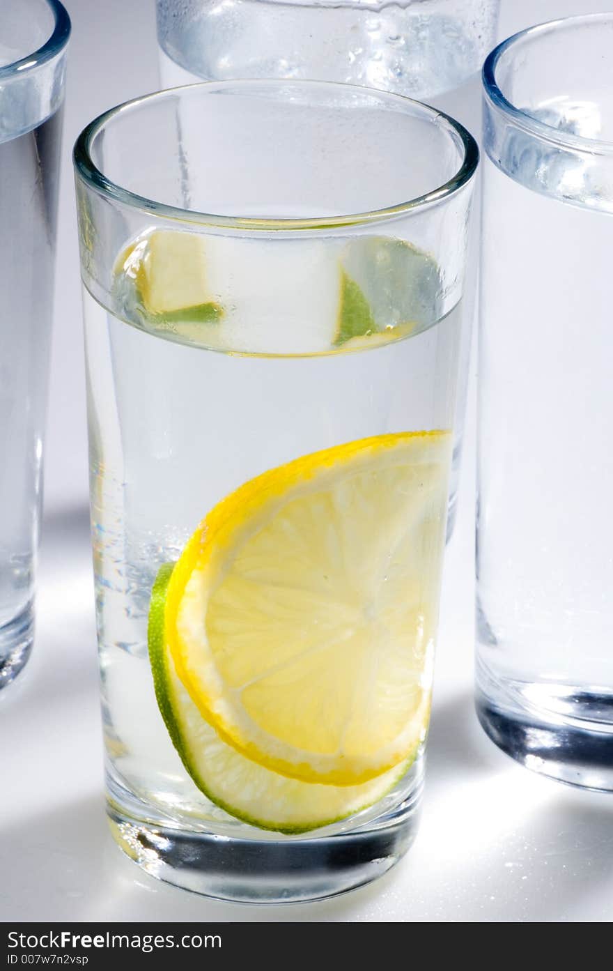 Lemon lime water