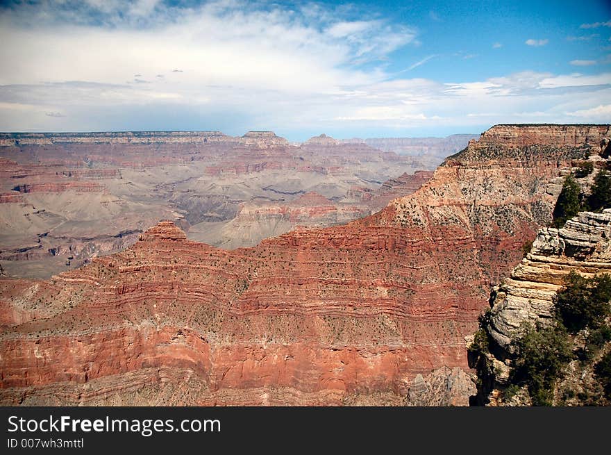 Grand Canyon from south rim national park