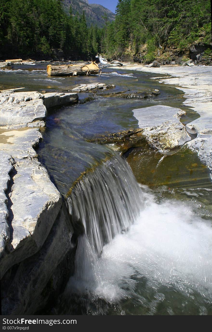 Waterfall on MacDonald Creek