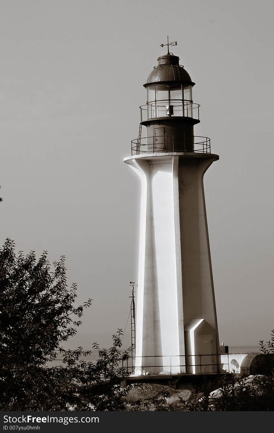 Lighthouse close up