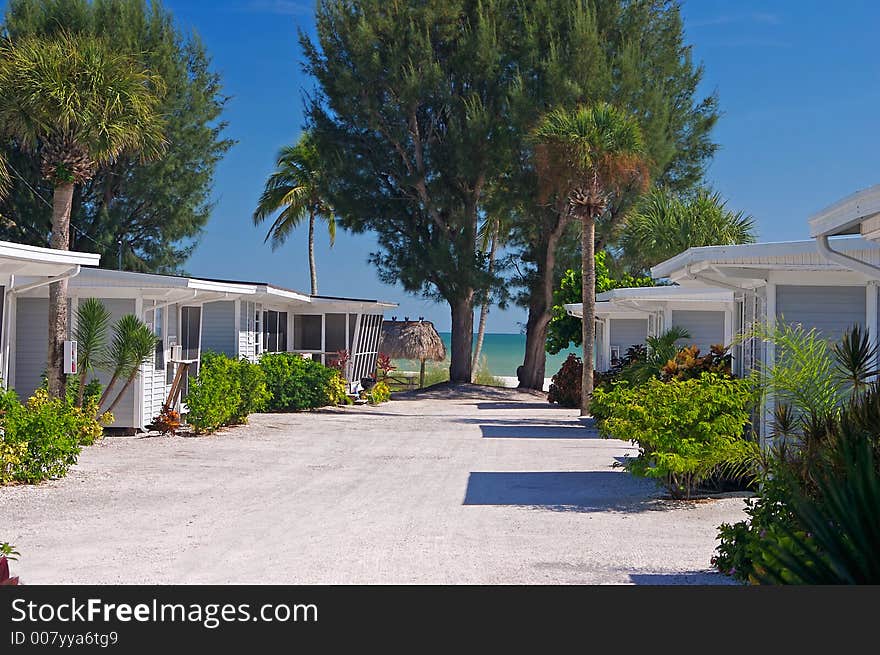 Small Cottages In A Tropical Paradise