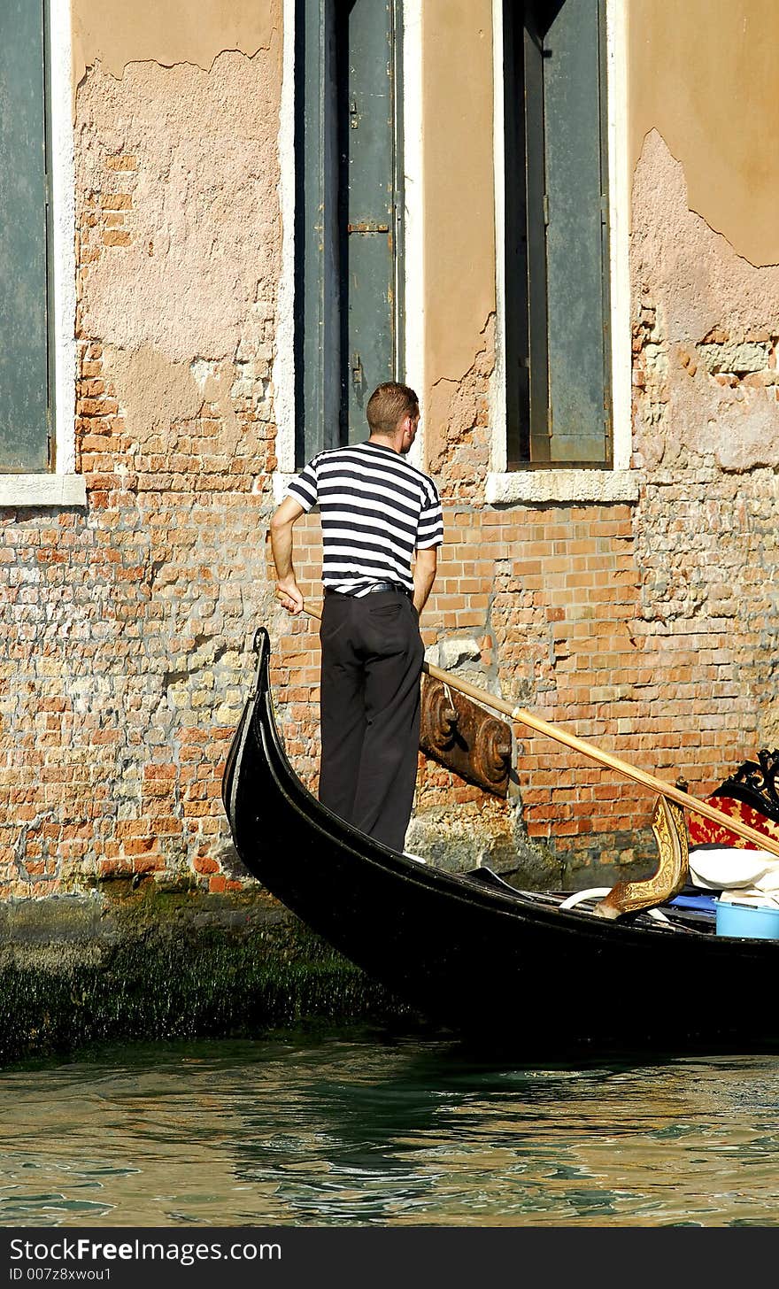 Part of the make-up of Venice are the Gondolas and the Gondaliers. Part of the make-up of Venice are the Gondolas and the Gondaliers.