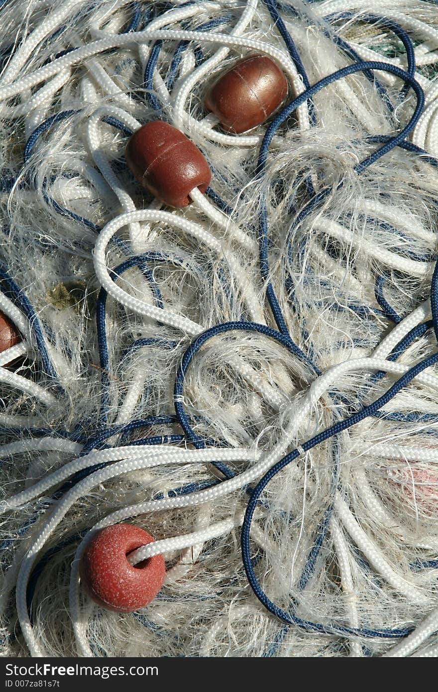 Fishing Net Closeup