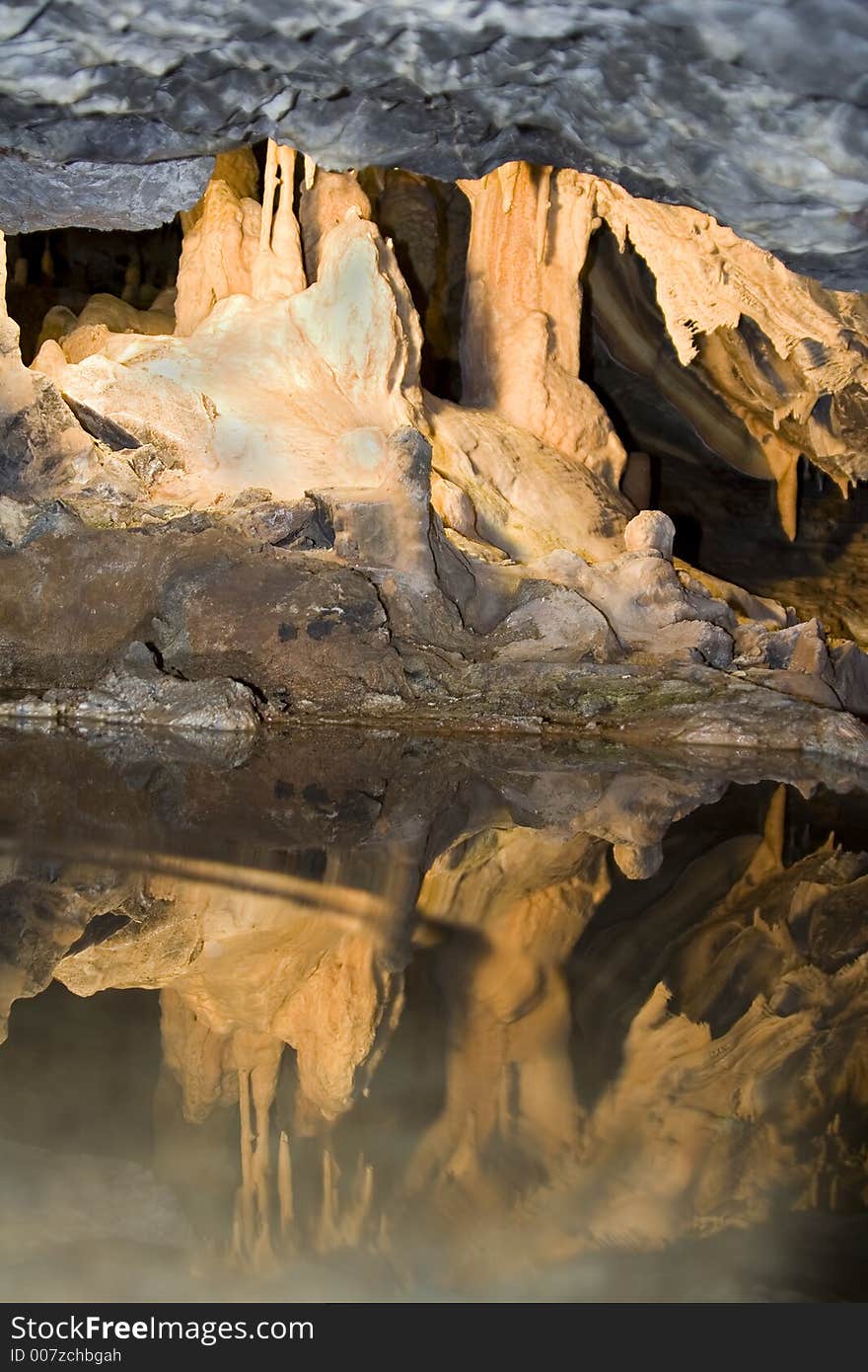 Caves in the south of england ( stalactite. Caves in the south of england ( stalactite