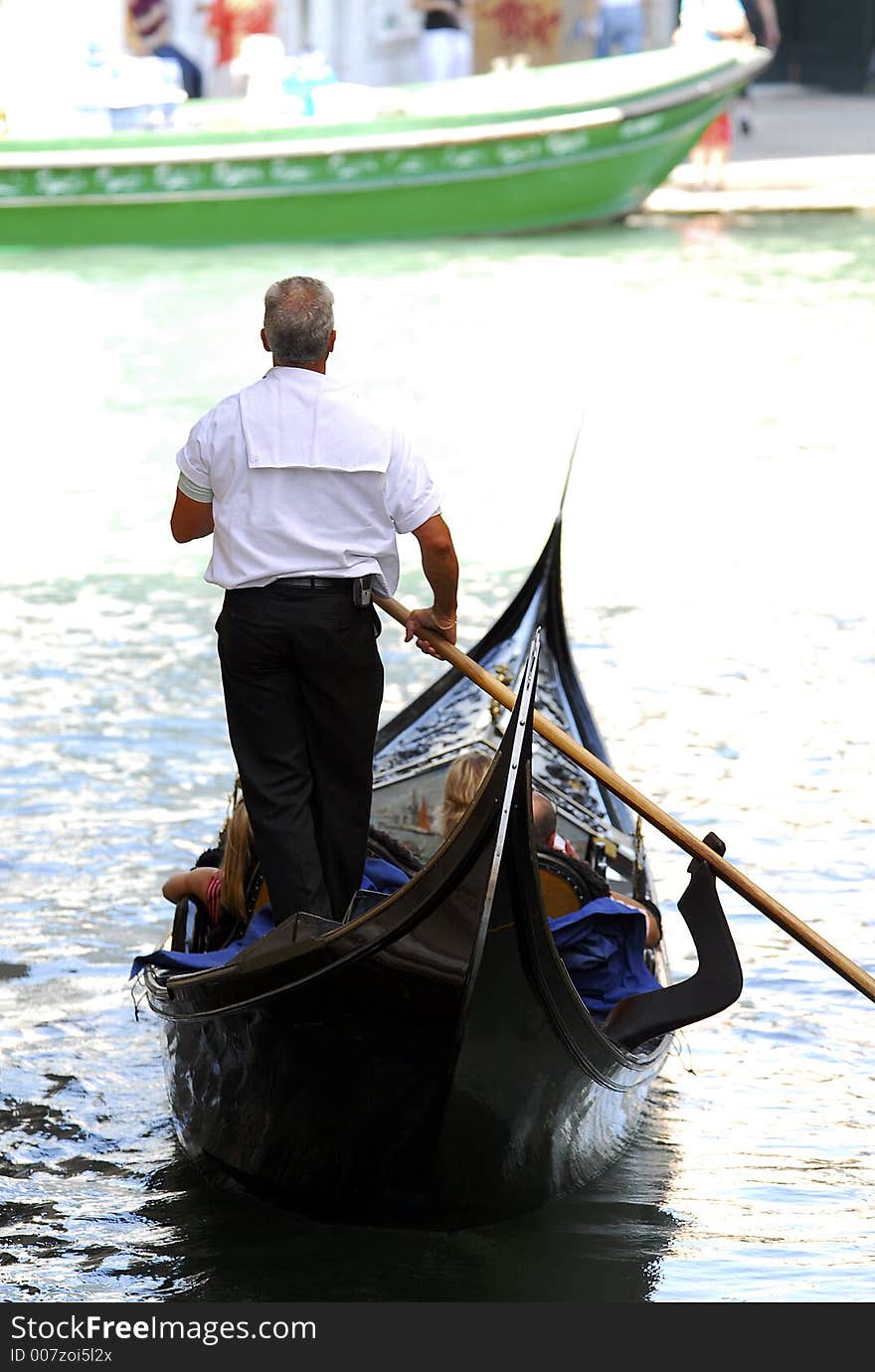 Part of the make-up of Venice are the Gondolas and the Gondaliers. Part of the make-up of Venice are the Gondolas and the Gondaliers.