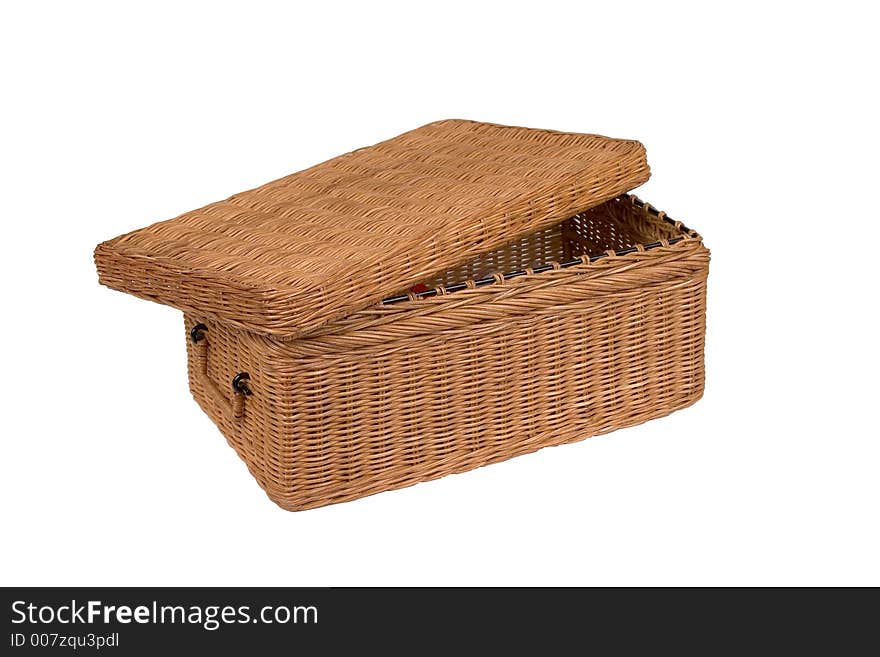 Rectangular Basket With Handles