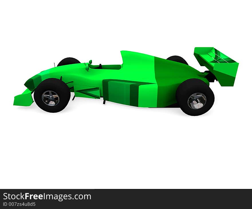 F1 green racing car vol 2