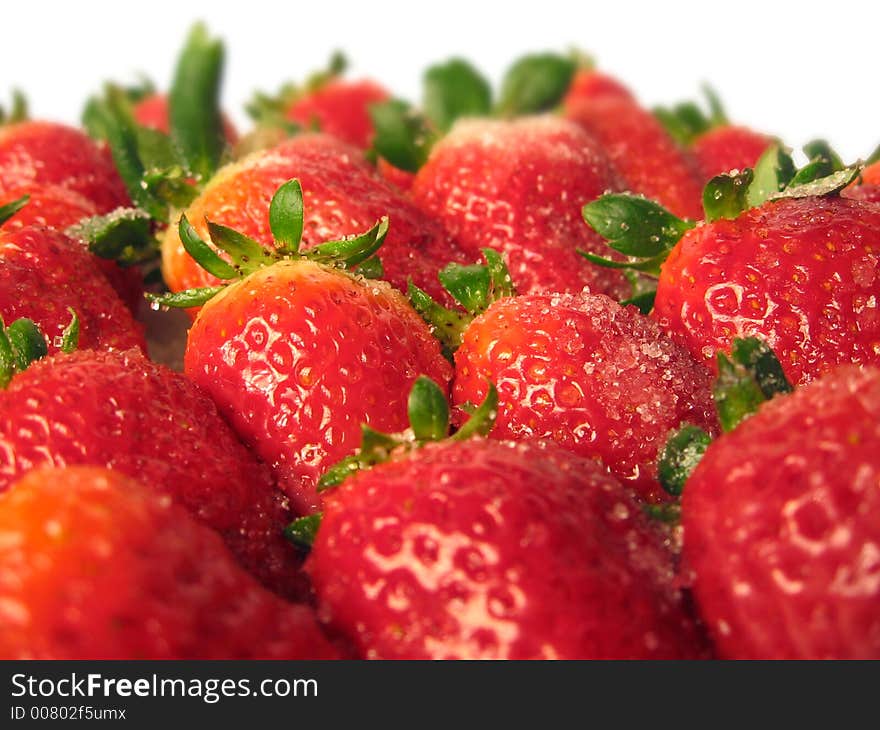 Strawberries. (picture taken in macro mode)