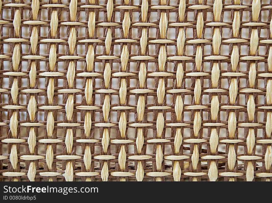 Texture of the rattan wattled basket. Texture of the rattan wattled basket