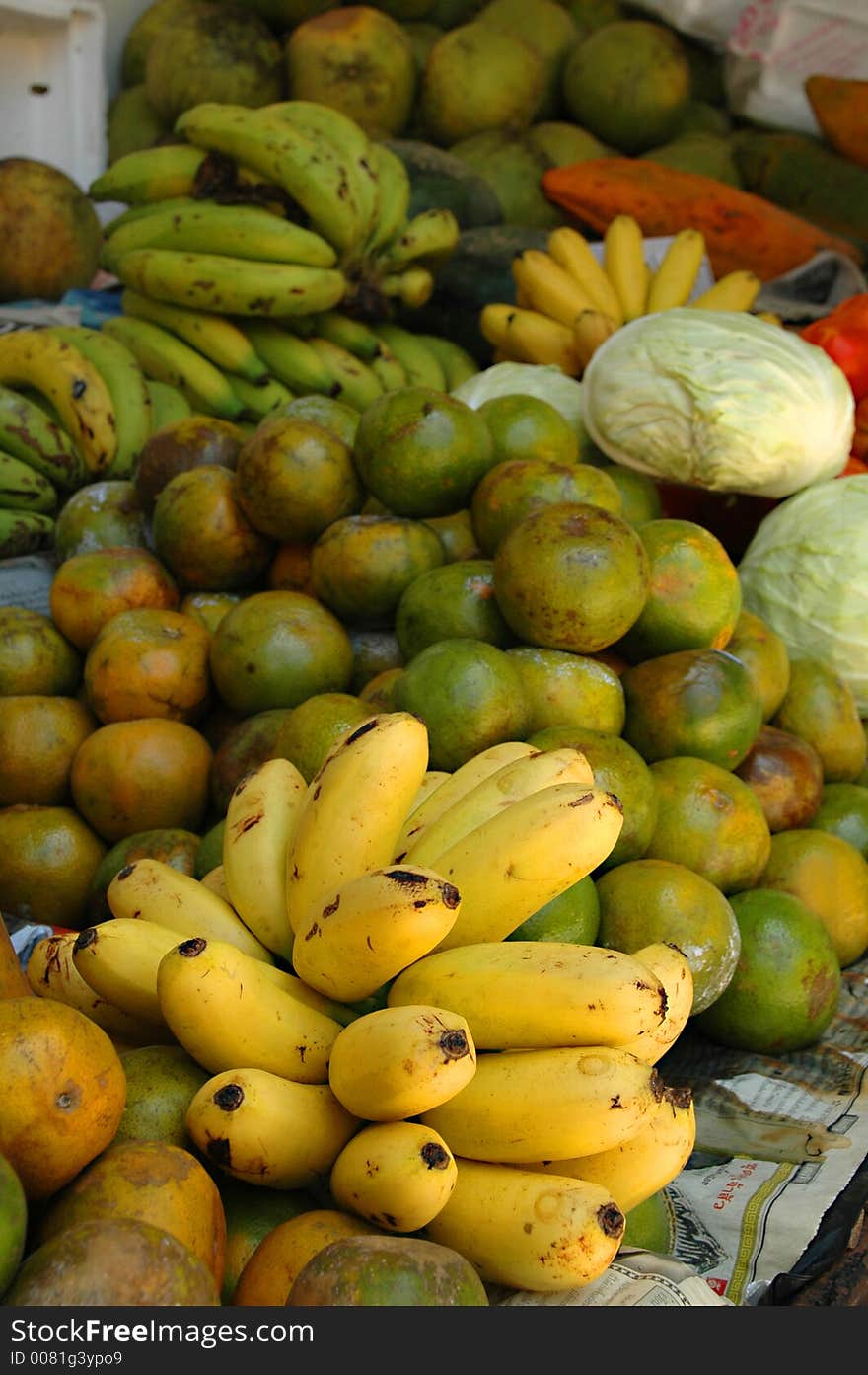 At the market