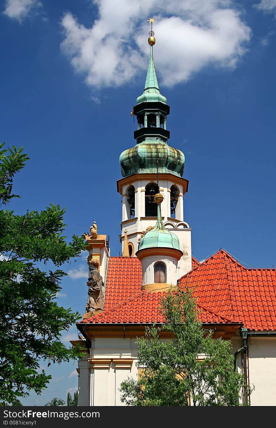 A church at Prague, Czech