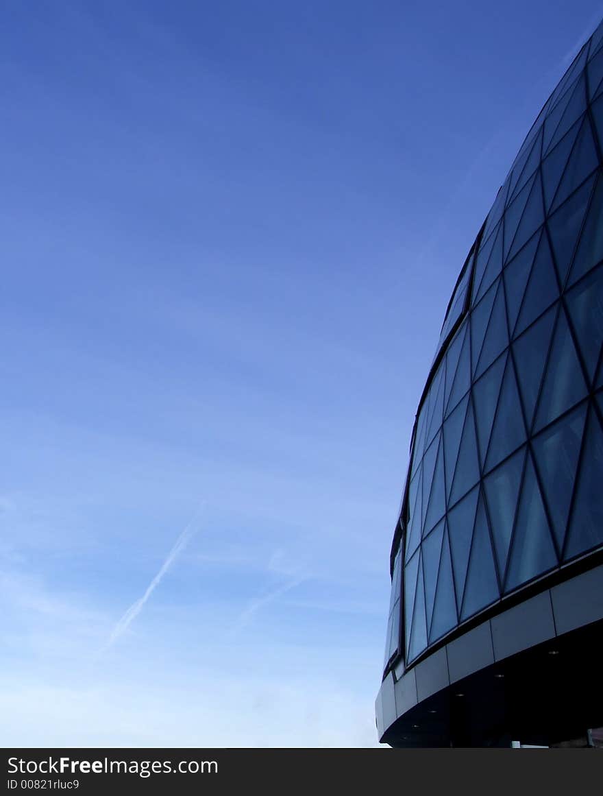 The mayors building in central London (Its sometimes called the Alien head). The mayors building in central London (Its sometimes called the Alien head).