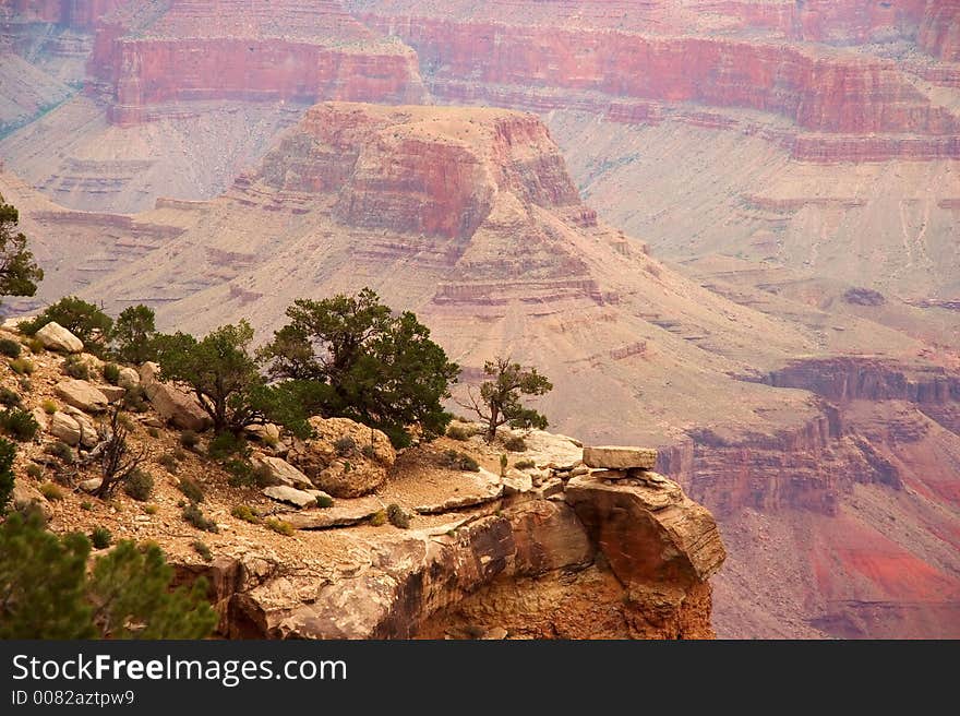 Taken from rim of Grand Canyon