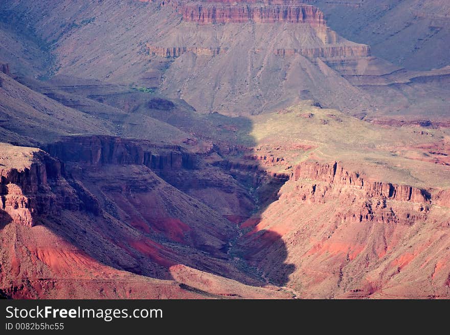 Landscape in Grand Canyon